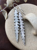 Sweet fern Earrings Handcrafted Sterling Silver Jewelry Inspired by Maine Nature