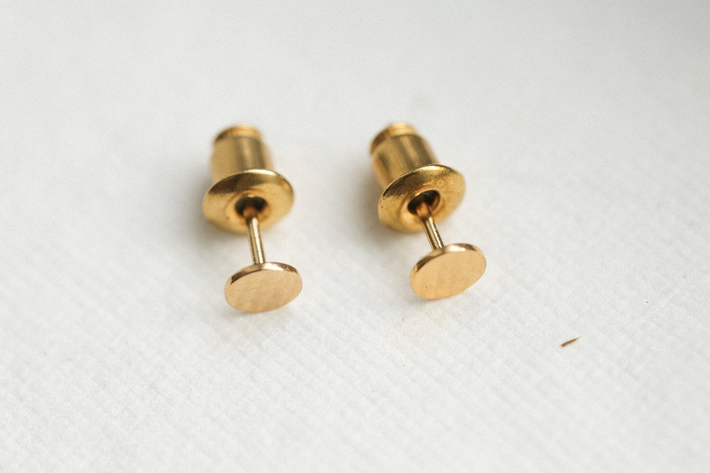 Gold Filled Simple Stud Earrings