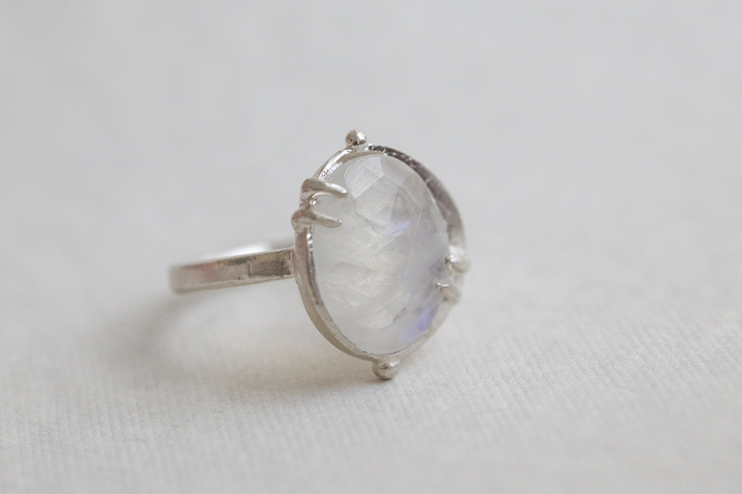 Lunar Empress Moonstone One-of-a-Kind Ring 7 1/2