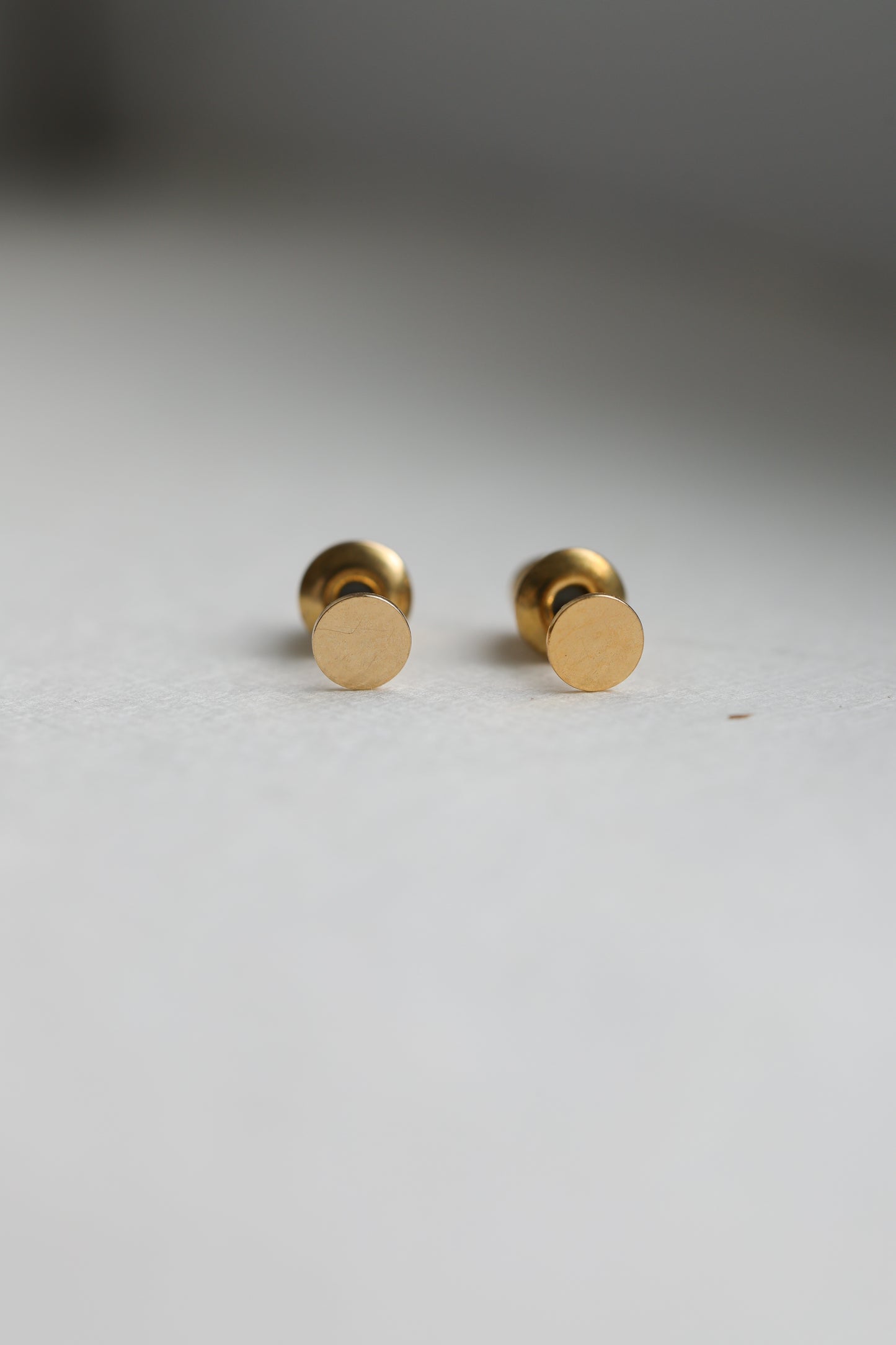 Gold Filled Simple Stud Earrings